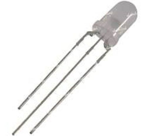 Led 5mm Bicolor - Difuso Rojo/verde - 3p  - Pack X 20 Led 0