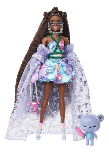 Barbie Extra Fancy Con Mascota Original Nueva Mattel 0