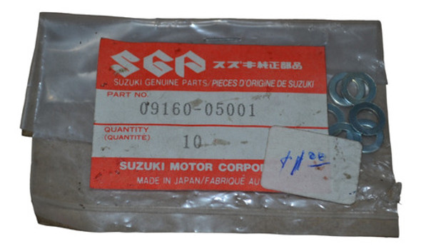 Arandela Tope Rueda Trasera 09160-05001 Suzuki Rv90 Ts125 0