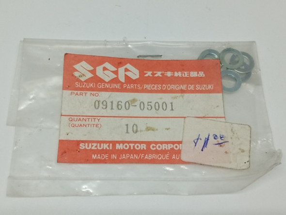 Arandela Tope Rueda Trasera 09160-05001 Suzuki Rv90 Ts125 1