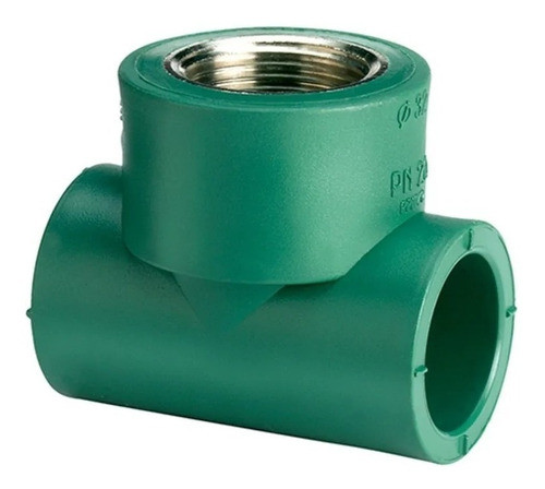 Tee 25 X 1/2 Rosca Hembra Termofusion Verde Agua 0