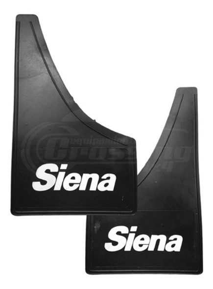 Juego X 2 Barreros Goma Babero Fiat Siena El Par Delan/trase 0