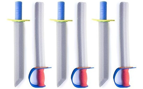 Conjunto Espadas Juguete Príncipe 40 Cm De Espuma Para Fiest 0