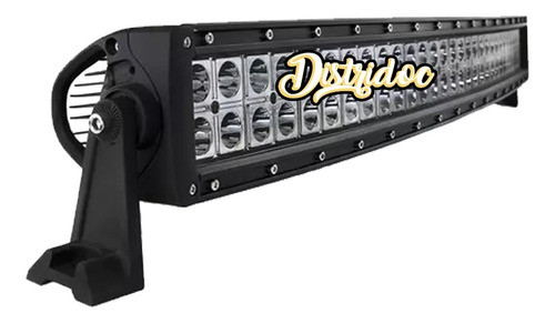 Faro Barra 80 Leds Curva 115cm 240w C/ Soporte Camioneta 4x4 1