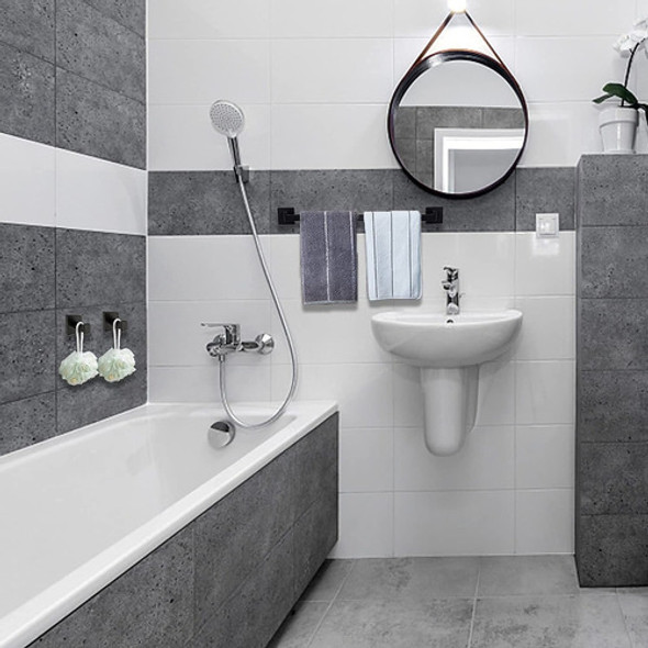 Set De 3 Accesorios Para Baño Negro Mate Nolimas -972ygl17 1