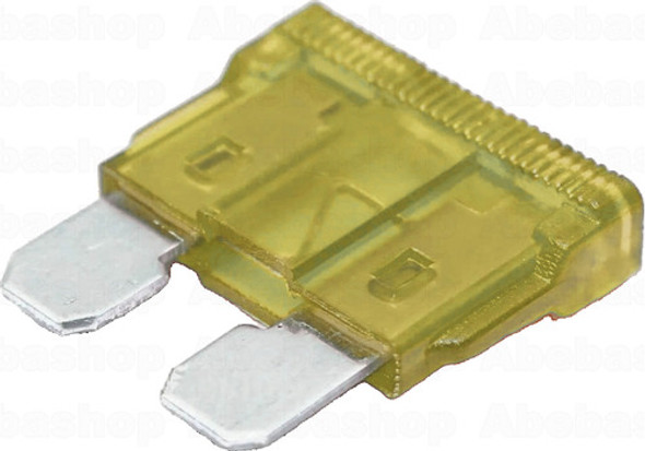 Pack 400x Fusible Tipo Automotor 20a Automotriz Amarillo 0 Pack 400x Fusible Tipo Automotor 20a Automotriz Amarillo 0