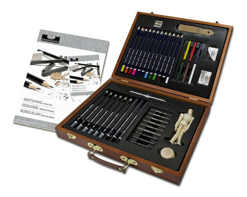 Maleta Desenho Profissional 45 Peças Royal & Langnickel 0