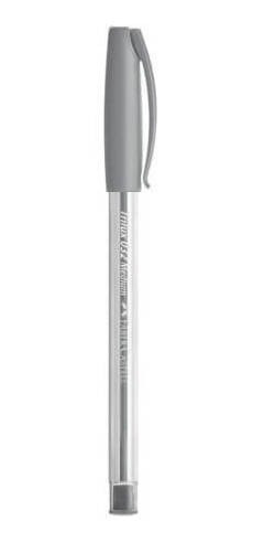 Caneta Faber-castell Trilux 032 Media Prata 0