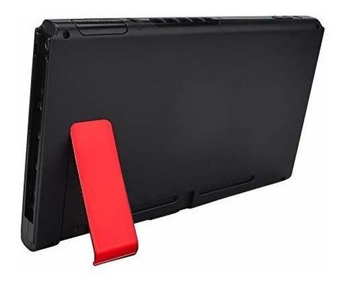 Repuesto Soporte Kickstand Trasero Nintendo Switch Rojo 0