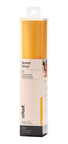 Vinilo Permanente Para Cricut - 3.6mt - Amarillo Maiz 0