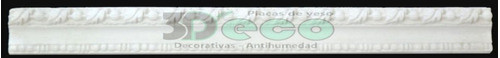 Moldura Para Pared Yeso 3d´eco X Metro Lineal Mod.: Grecia 0