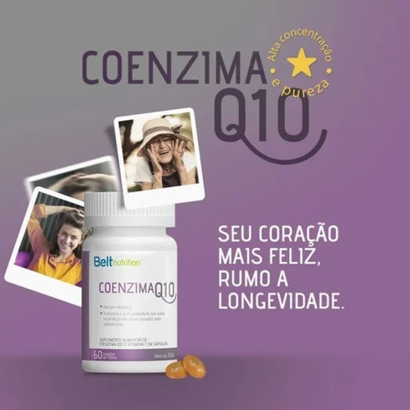 Coenzima Q10 60 Capsulas - Beltnutrition 1