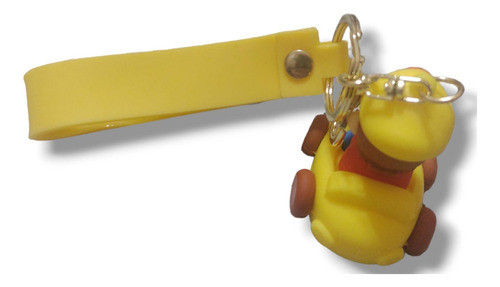 Mario Bros Llavero Aro/pasapresilla/gancho Seguridad 1
