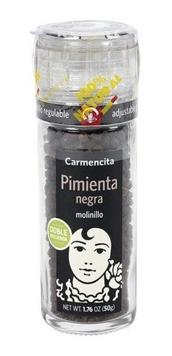 Pimienta Negra En Granos Carmencita 50g España Nuevo Oferta! 0