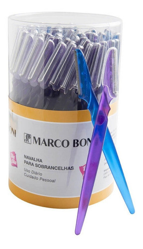 Combo 30un Navalhas Individuais Para Sobrancelhas Marco Boni 0