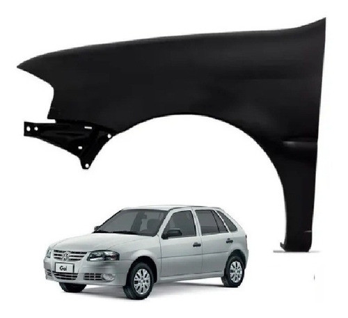 Guardabarro Delantero Gol Power 2006 2007 2008 2009 2010 Izq 0