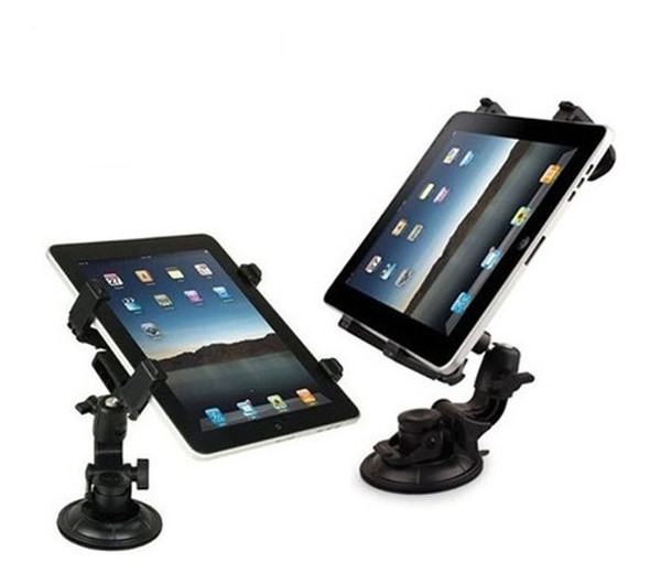 Soporte Para Tablet O iPad Universal Con Ventosa Para Auto 0