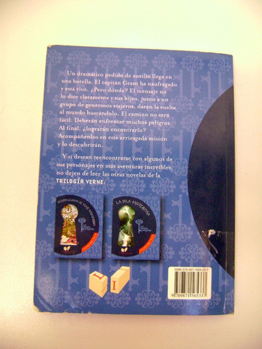 Los Hijos Del Capitan Grant Verne Letra Impresa Papel Boedo 1