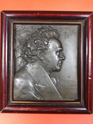 Medalla Plaqueta Franz Schuber | Firmada  F. Stiany # 720 0