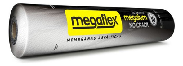Membrana Asfáltica Megaflex Megalum No Crack 40 Kg De 4mm 0