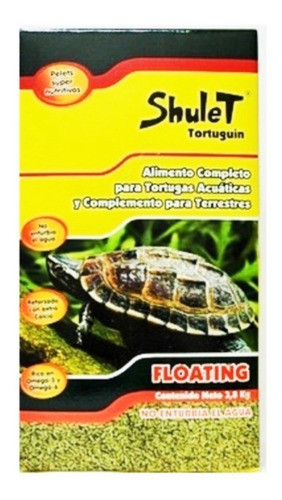 Shulet Tortuguin 3.8kg Alimento Sticks Tortugas Polypterama 0