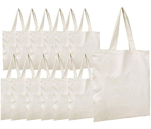 Bolsas De Lona Simpli-magic, 13  X 15 , Paquete De 15, Natur 0