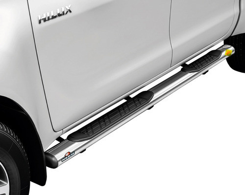 Estribos Keko Tubular Toyota Hilux Revo Dc 2016+ Cromado 0