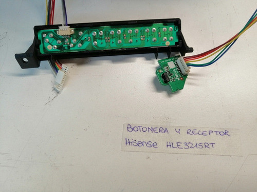 Botonera Y Receptor Ir Para Tv Hisense Hle3215rt 1