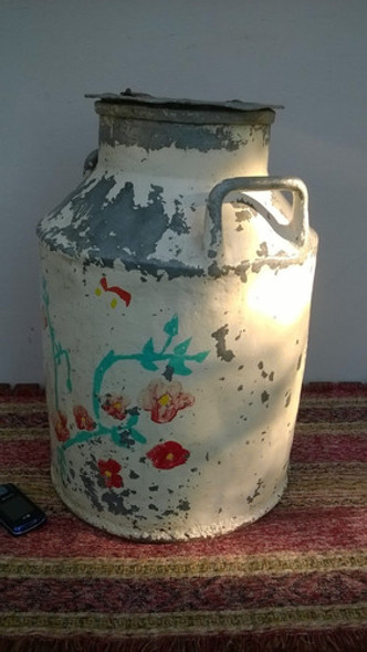 Antiguo Tacho Tarro Lechero En Aluminio Petiso Bajo Leer 1 Antiguo Tacho Tarro Lechero En Aluminio Petiso Bajo Leer 1