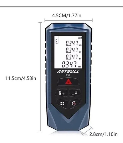 Trena Laser Digital Alta Precisão 100m Robusta Profissional 1