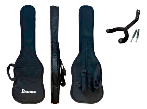 Capa Almofadada Luxo Para Guitarra Ibanez + Suporte 0
