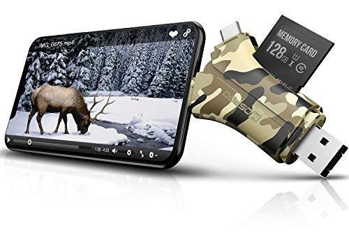 Visor De La Cámara Del Rastro Del Lector De Tarjetas Sd - Vi 0