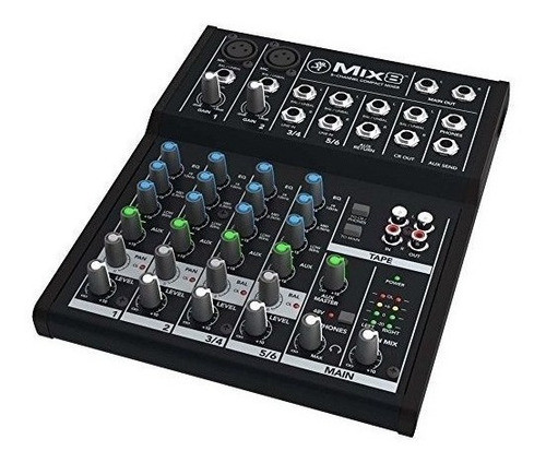 Mesa De Mezclas Mackie Mix Color Negro Negro 0