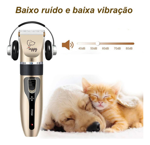 Máquina De Tosa Profissional P/ Pets Caes Gatos Cachorro 1 Máquina De Tosa Profissional P/ Pets Caes Gatos Cachorro 1