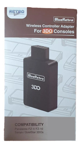 Adaptador De Controle 3do Wireless Sem Fio Fz-1 Goldstar 3do 0