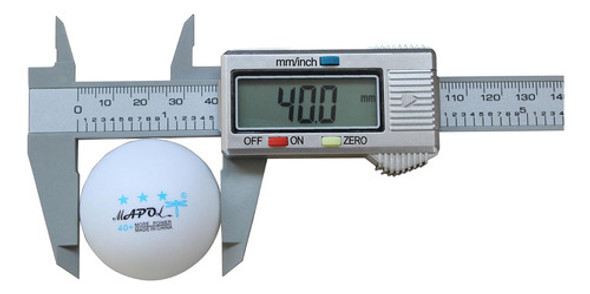 Bolas De Tênis De Mesa 100 Unidades Mapol 40 Brancas 1