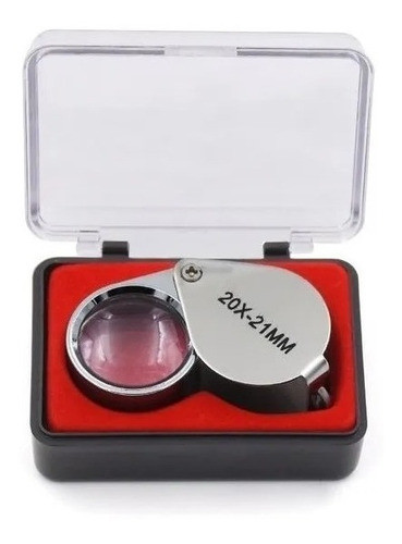 Lupa Plegable 20x Diam. 21mm Joyero Relojero Anticuario 0