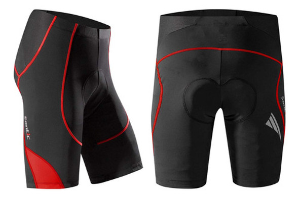 Santic - Pantalones Cortos De Ciclismo Para Hombre, Acolcha. 1
