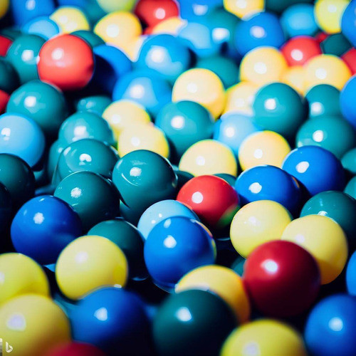 Saco De Bolinhas C/50 Unid Criança Brinquedo Colorido Play 0