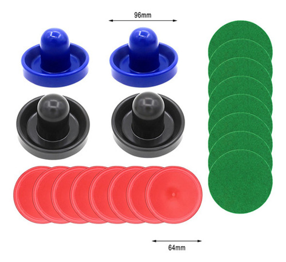 1 Conjunto De Mini Empurradores De Air Hockey E Estilo B 1
