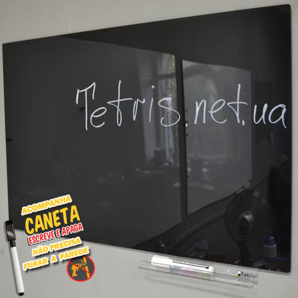 Lousa Preta Escritório/quarto Infantil/academia Com Caneta 0 Lousa Preta Escritório/quarto Infantil/academia Com Caneta 0