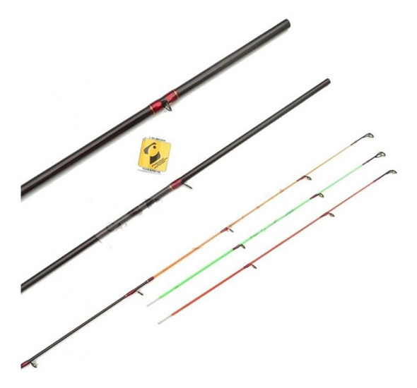 Caña Surfish Triple Head 4,20 M  C/ Punteras Intercambiables 0
