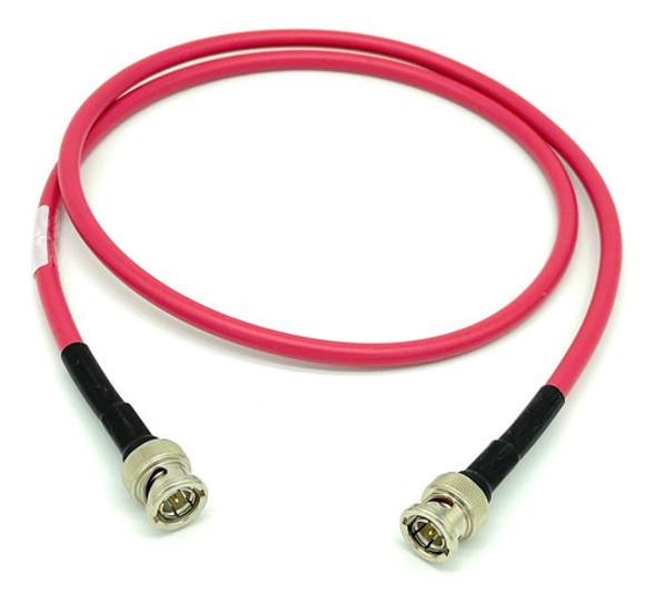 Av-cables 3g/6g Hd Sdi Bnc Rg59 Cable Belden 1505a - Rojo (6 0