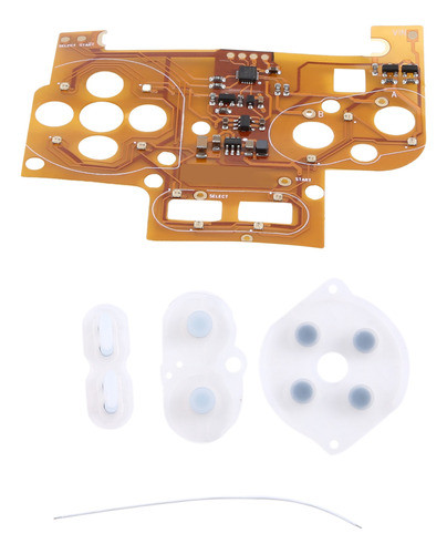 Para Kit De Luz De Botão Led Para Fita De Luz Led Gameboy Co 0
