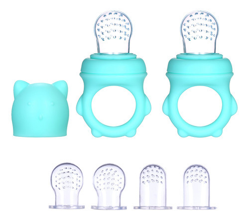 Chupeta De Silicone Para Alimentador Chupetas Feeder Food Ba 0