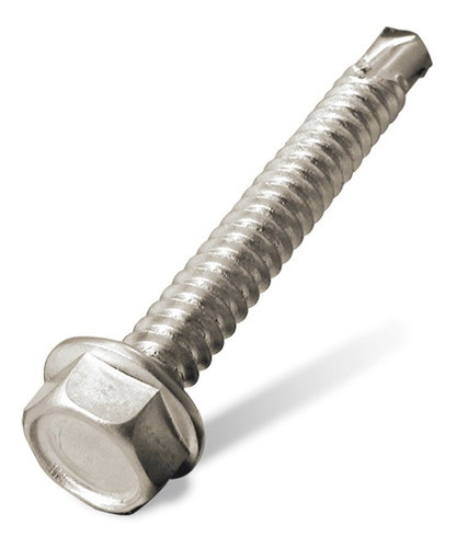 Tornillo Autoperforante Techo 1 1/2 38mm X100u Chapa Mecha 0