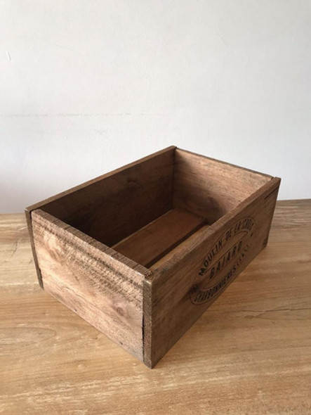 Cajon Madera Para Decoracion, Organizador O Jardin T.chico 1