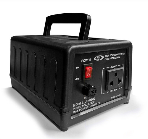 Transformador De  220v-110v Max Power 300w Jdm300 0