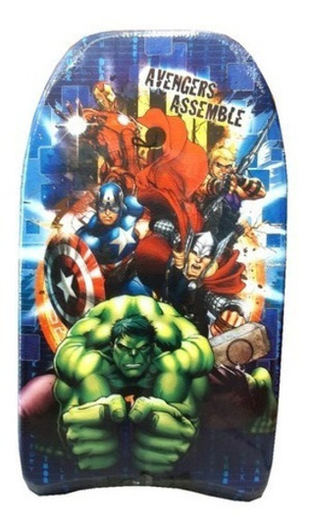 Avengers Tabla Barrenadora Bodyboard Surf  Orig. Ditoys 0