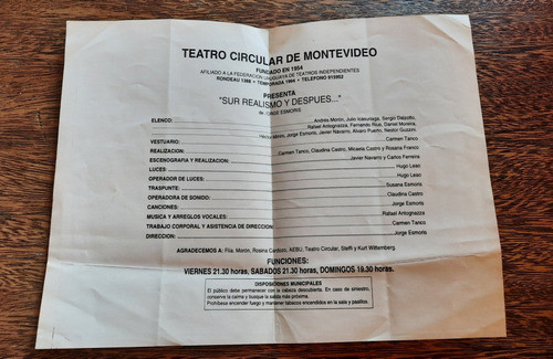 Antimurga Bcg Surrealismo Y Des Teatro Circular 1994 Esmoris 1